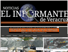 Tablet Screenshot of elinformantedeveracruz.com